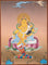 High quality Kuber Thangka on canvas