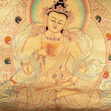 Vajrasattva Tibetan Thangka Art For Meditational Practice and Spiritual Gifts