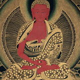 Beautiful Thangka Painting of Shakyamuni Buddha