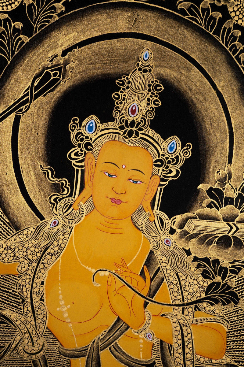 Manjushri Buddhist Deity for Wisdom and Compassion - Himalayas Shop