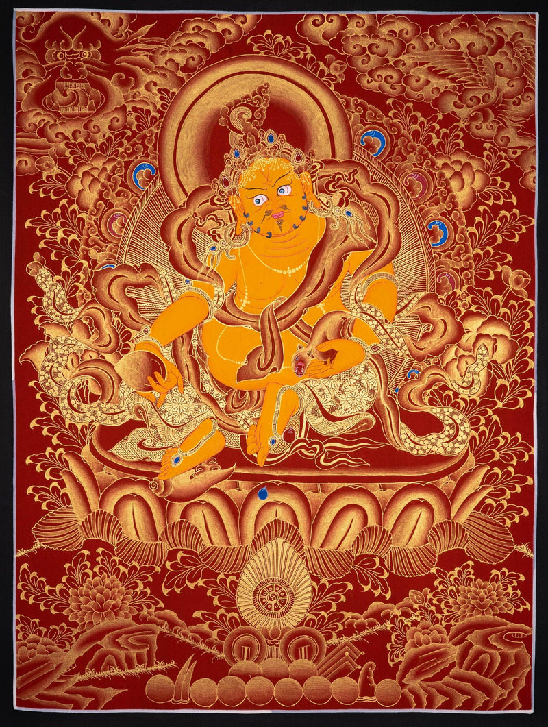 High quality Kuber Thangka - Himalayas Shop