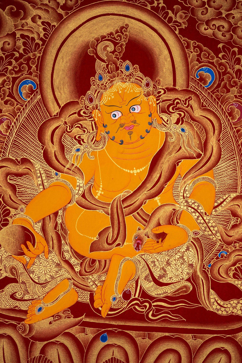 High quality Kuber Thangka - Himalayas Shop
