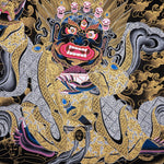 Pudke Mahakala Thangka Painting - Himalayas Shop