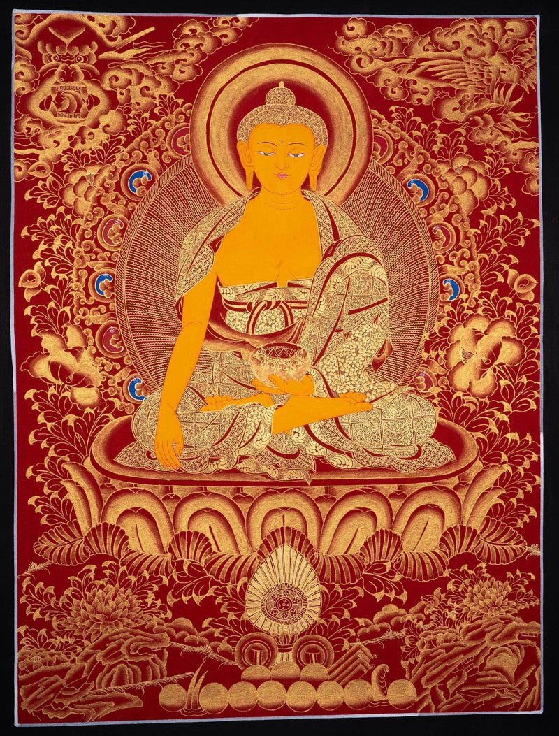 Thangka Art of  Shakyamuni Buddha - Himalayas Shop