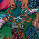 Long Life Amitabha Buddha Thangka - Himalayas Shop