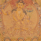 Genuine Hand Painting - Prajnaparmita, Manjushri thangka