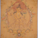 Genuine Hand Painting - Prajnaparmita, Manjushri thangka