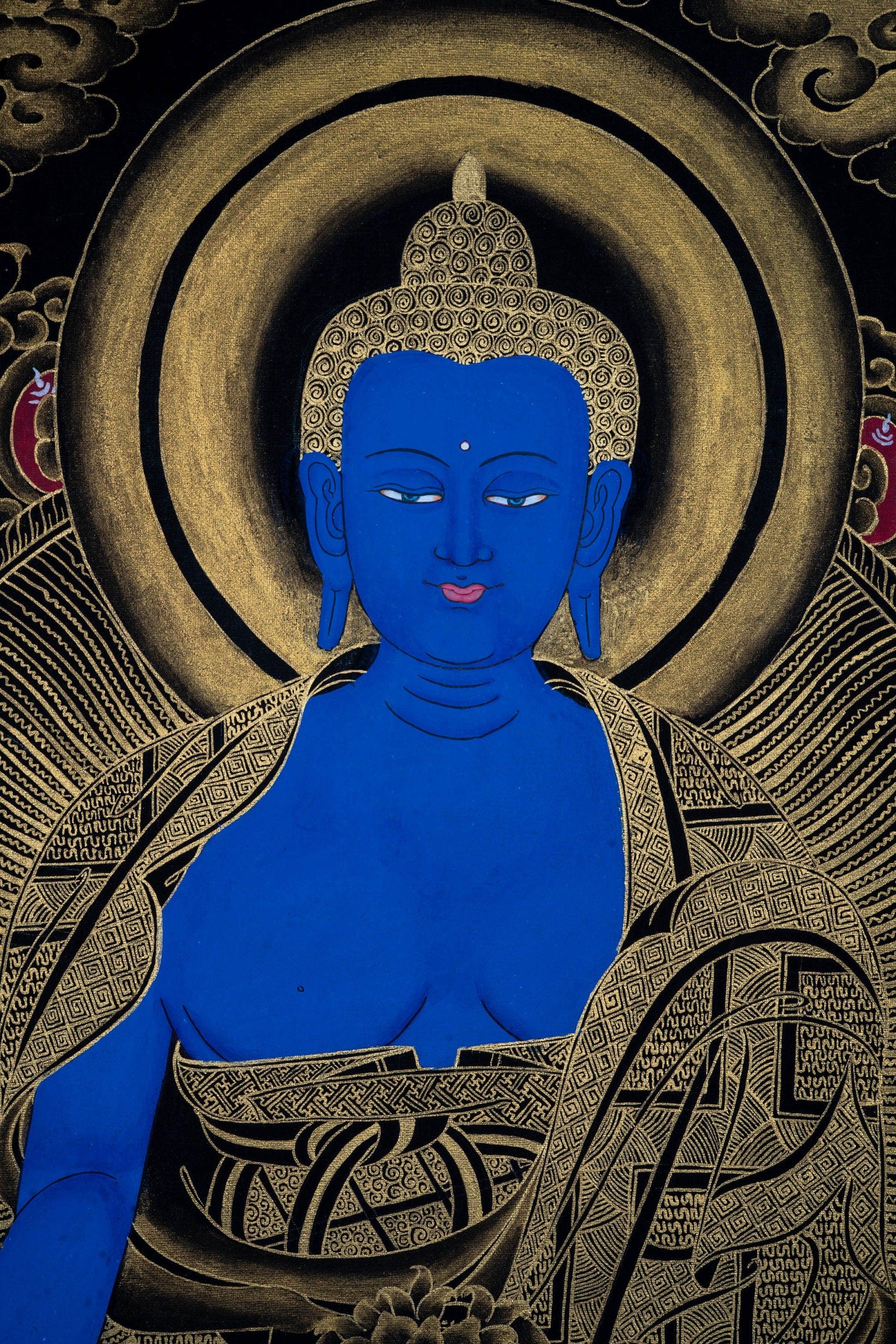 Medicine Buddha Painting on canvas