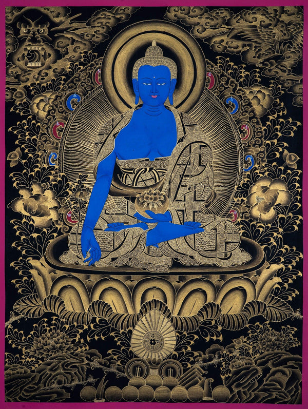 Medicine Buddha Painting on canvas