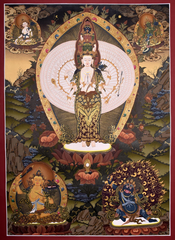 Master Piece Avalokiteshvara Thangka