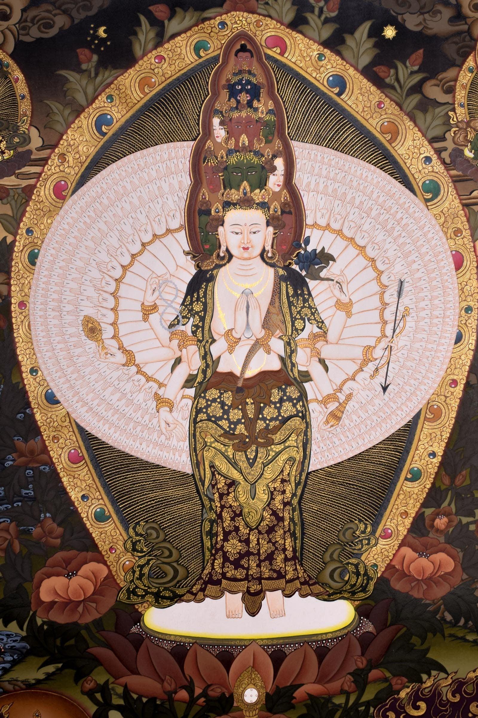 Master Piece Avalokiteshvara Thangka