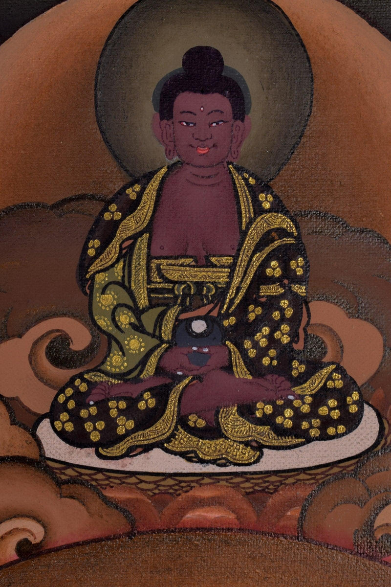 Green Tara Thangka Painting  For Meditational Practice and Spiritual Gifts