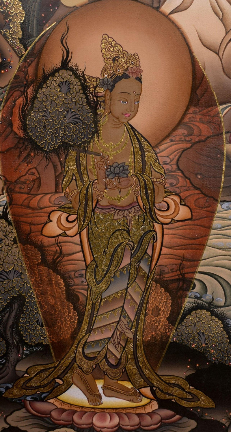 1000 Armed Avalokiteshvara Thangka Painting - Himalayas Shop