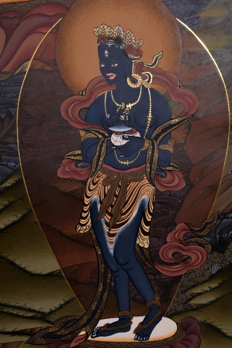 Master pcs thangka painting - White Tara  For home decor and and Wall hanging 