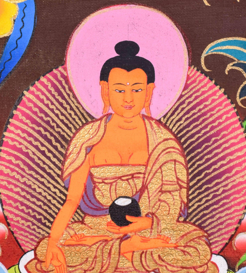 Green Tara Female Buddha Tibetan Art - Himalayas Shop