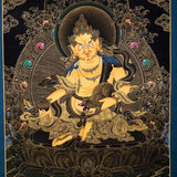 High quality Kuber Thangka For Meditational Practice and Spiritual Gifts