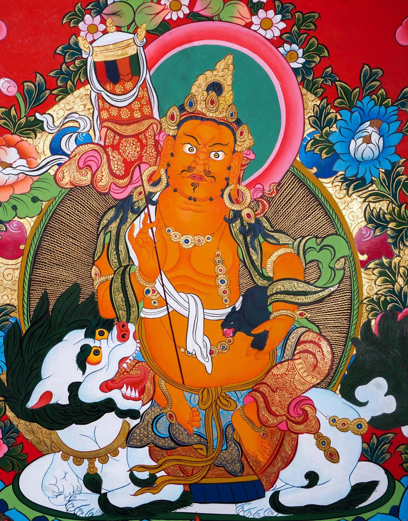 Wrathful Deity - Zambala  For Meditational Practice and Spiritual Gifts