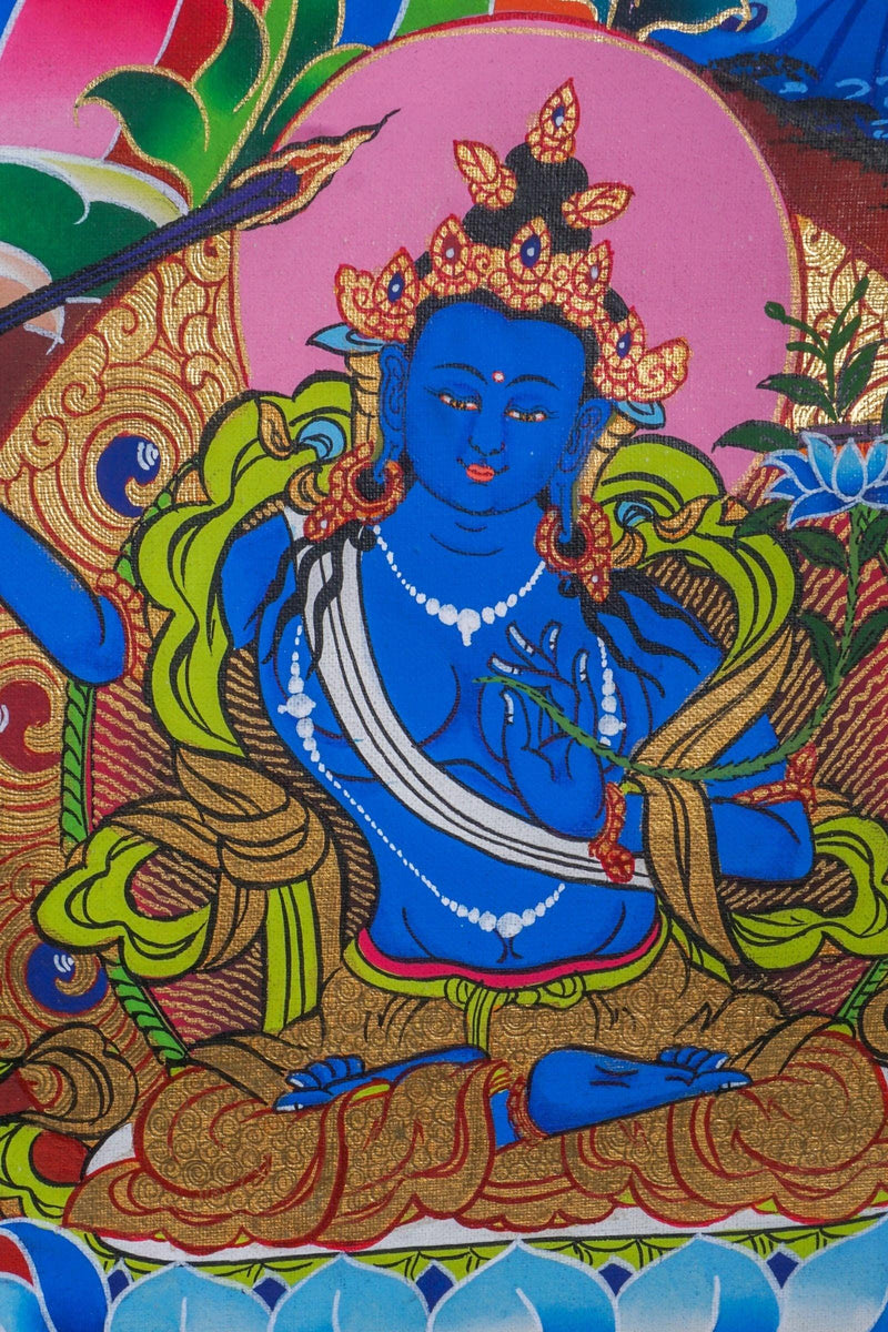 Authentic Manjushri Art For Meditational Practice and Spiritual Gifts