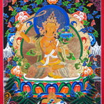Manjushri Thangka Painting For home decor and and Wall hanging 