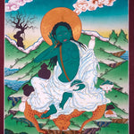 Milarepa Thangka Art For Meditational Practice and Spiritual Gifts