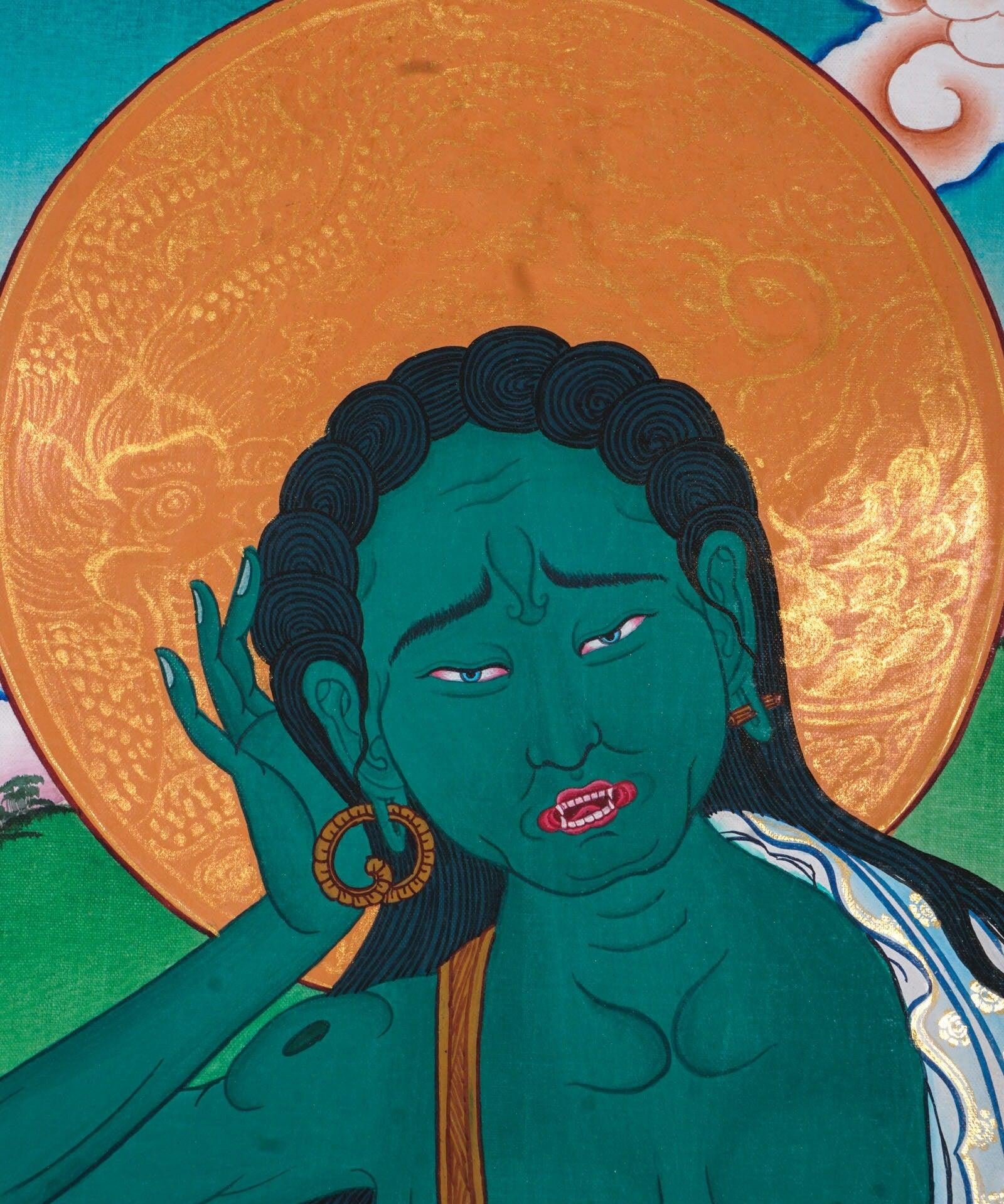 Milarepa Thangka Art For Meditational Practice and Spiritual Gifts