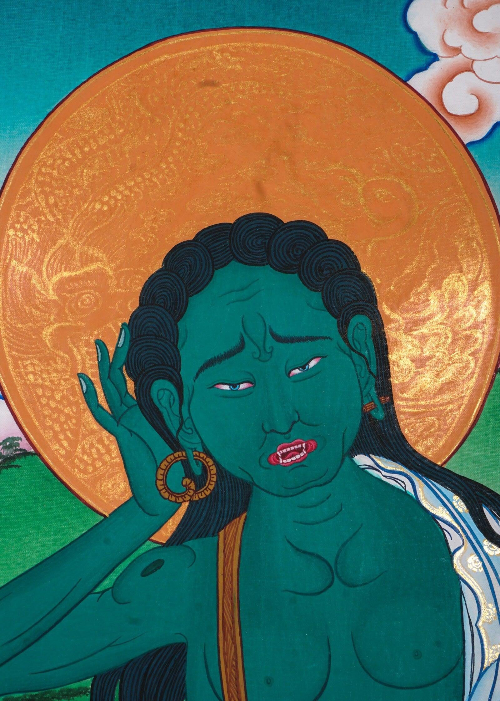 Milarepa Thangka Art For Meditational Practice and Spiritual Gifts