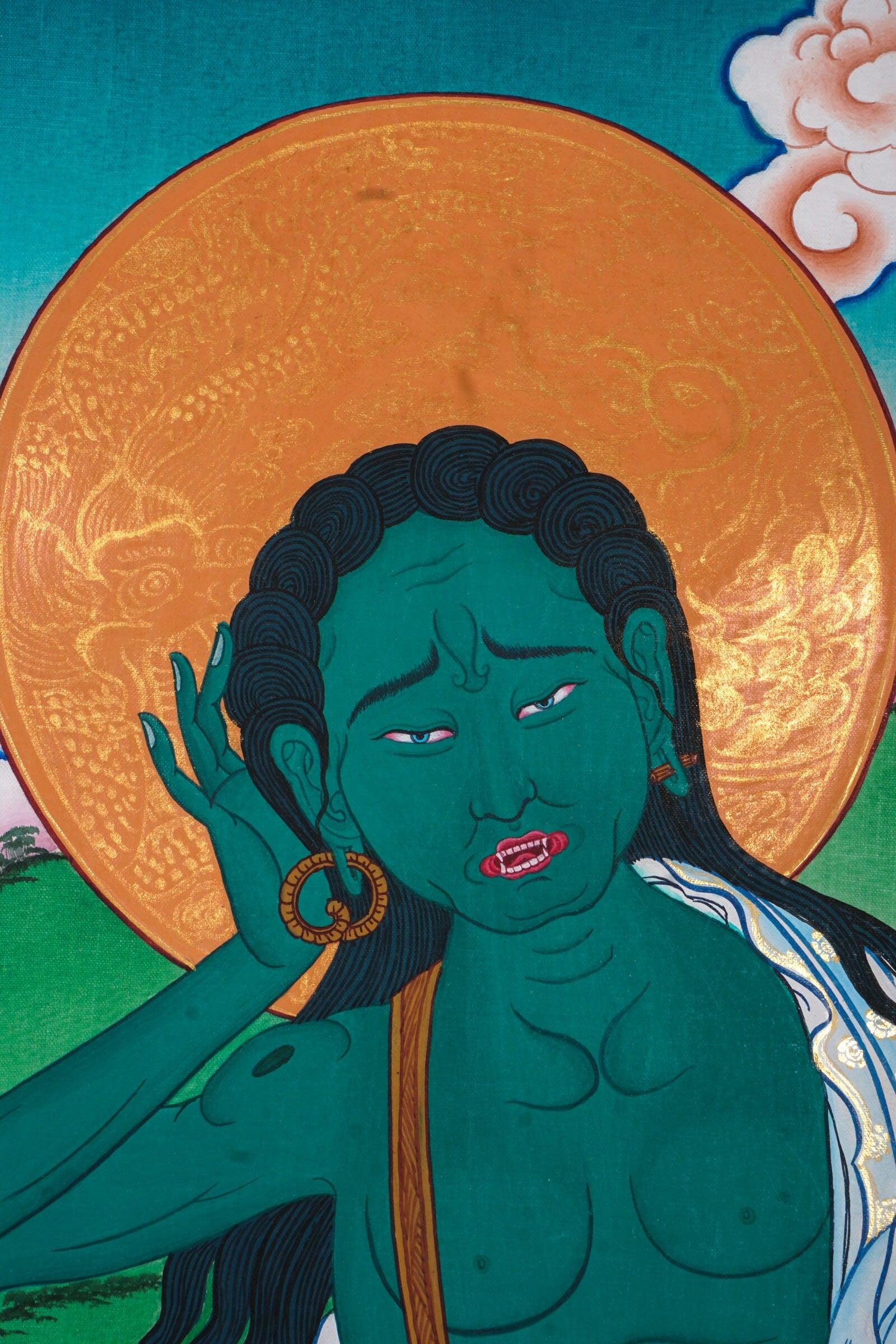 Milarepa Thangka Art For Meditational Practice and Spiritual Gifts