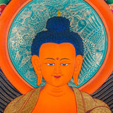 Shakyamuni Buddha Thangka painting  For Meditational Practice and Spiritual Gifts