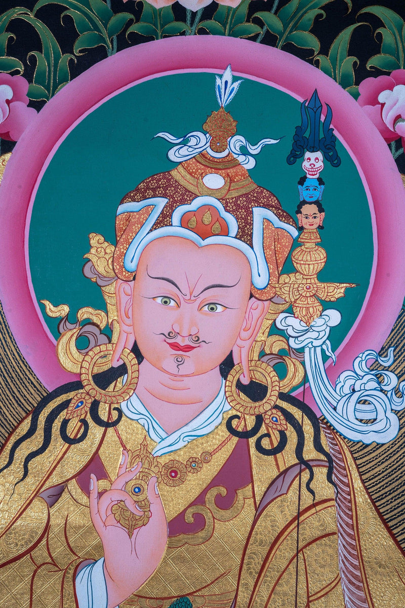 Guru Rinpoche Thangka - Himalayas Shop