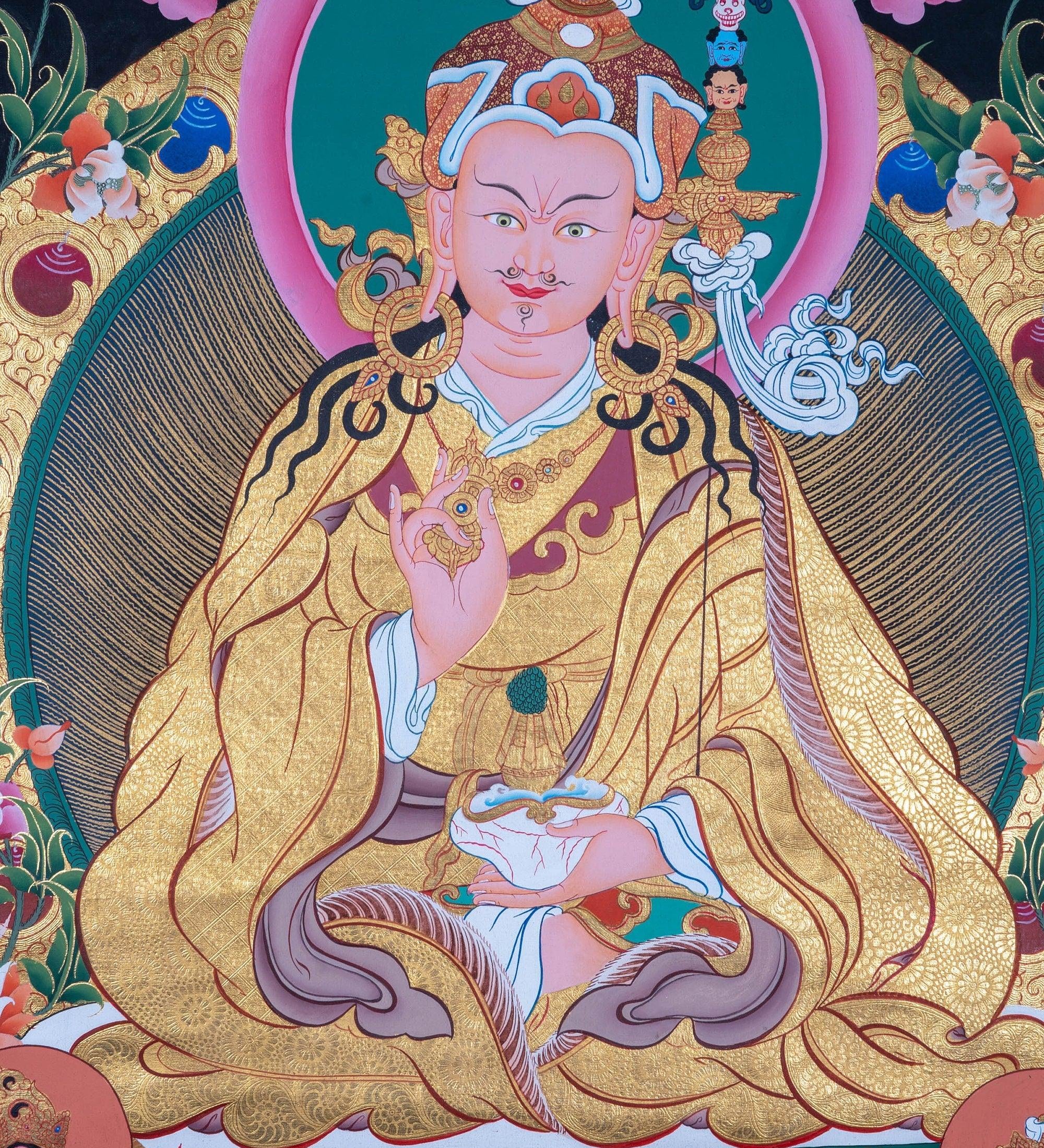 Guru Rinpoche Thangka - Himalayas Shop
