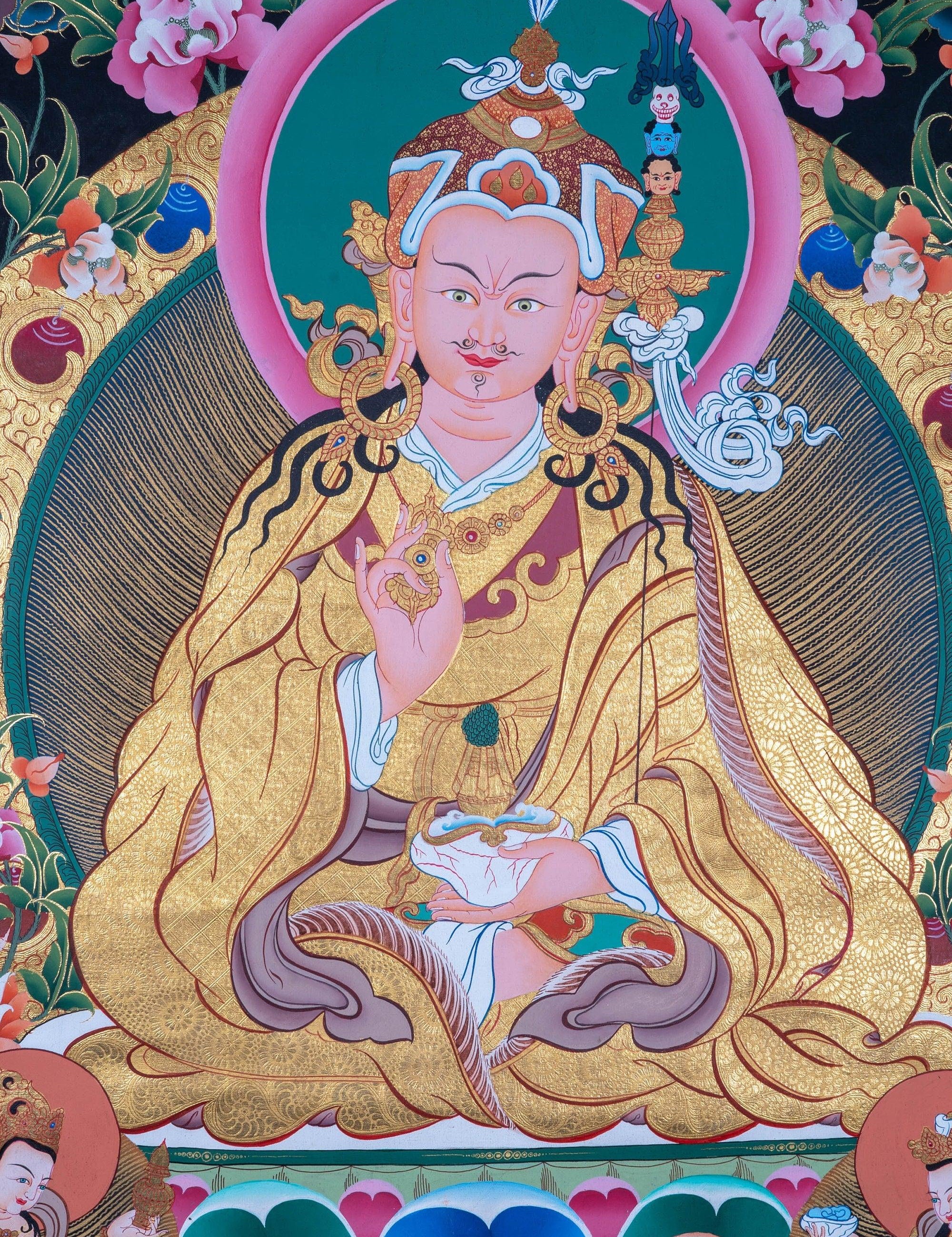 Guru Rinpoche Thangka - Himalayas Shop