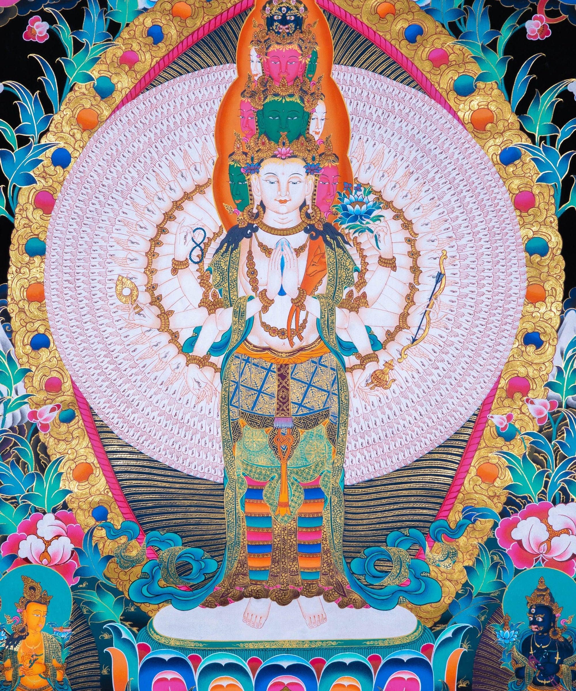 1000 Arm Avalokiteshvara - Himalayas Shop