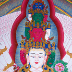 Avalokiteshvara Thangka Painting - Himalayas Shop