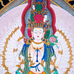 Avalokiteshvara Thangka Painting - Himalayas Shop