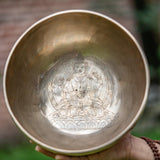 Chengresi Carved Singing Bowl - Himalayas Shop