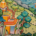 Long Life Amitabha Buddha Thangka - Himalayas Shop