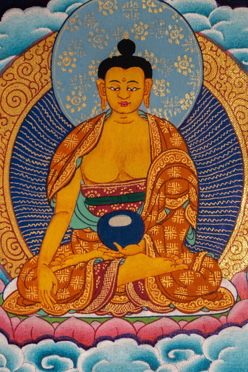 Green Tara Female Deity Thangka Painting For home decor and and Wall hanging 