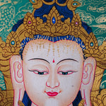 Chenrezig Hand Painting for Meditation