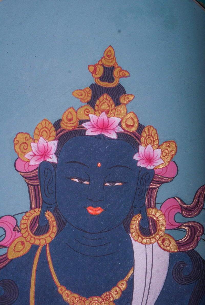 Thangka of Vajradhara Painting For Meditational Practice and Spiritual Gifts