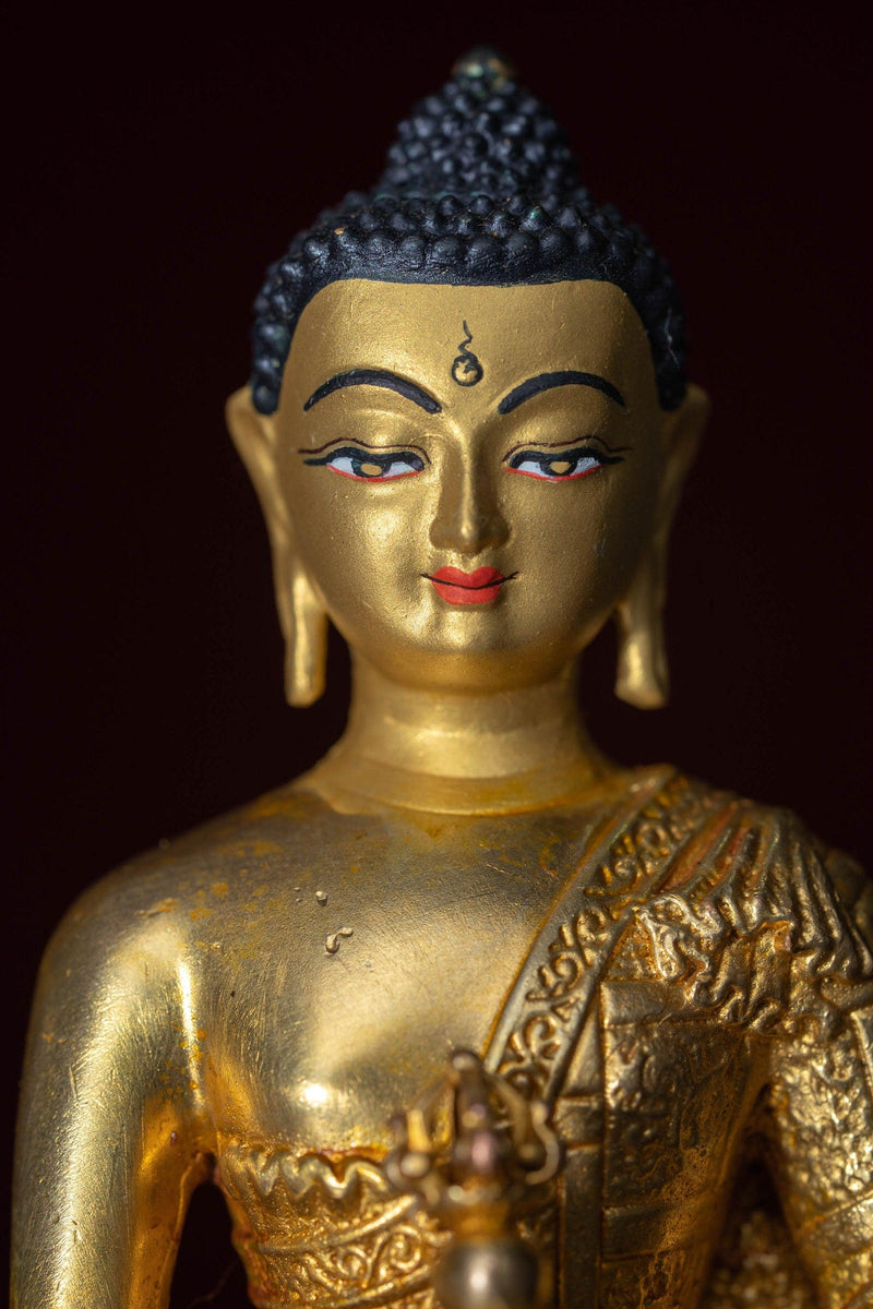 Ashokbhya Buddha- 5 Dhyani Buddha gold statue collection