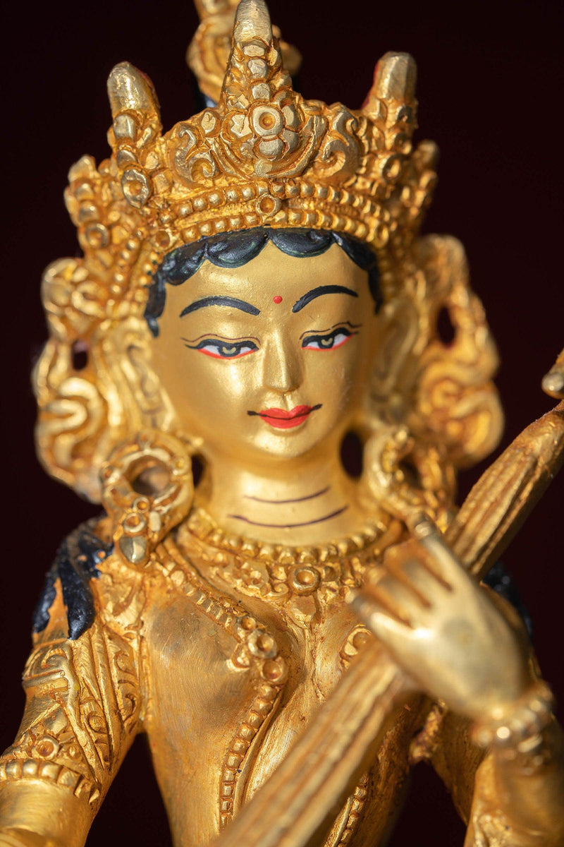 Saraswoti Hindu god of wisdom and knowledge