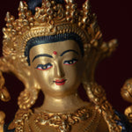 Copper Gilt Green Tara - Himalayas Shop