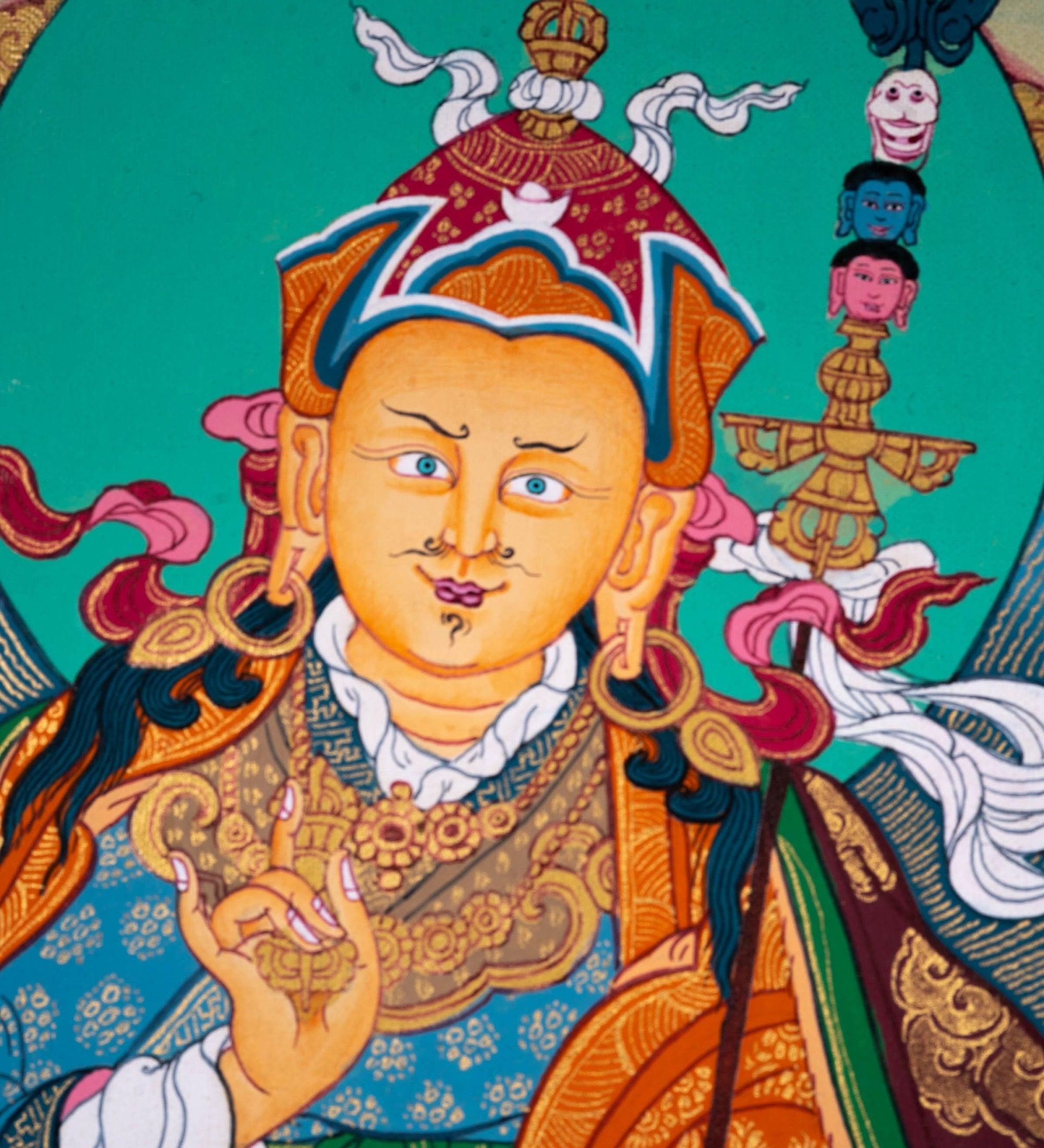 Genuine Thangka of Padmasambhava - Guru Rinpoche