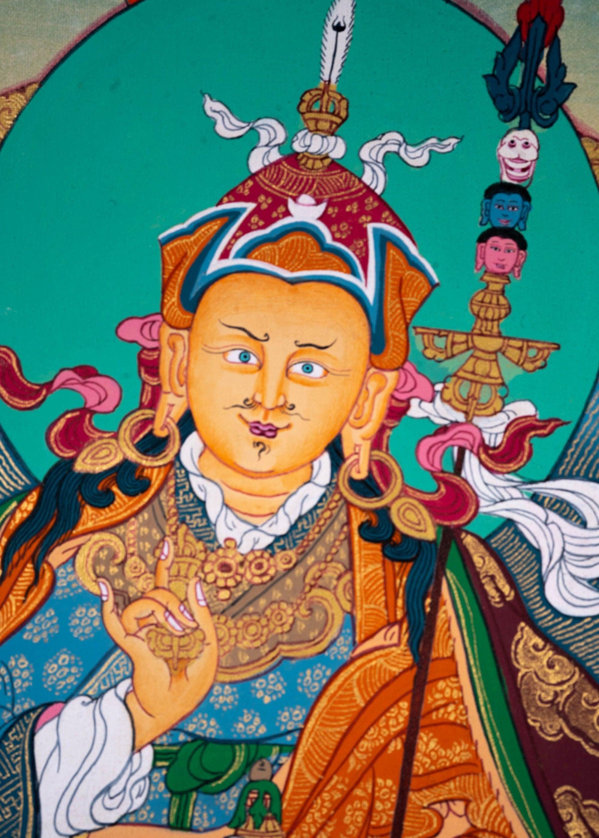 Genuine Thangka of Padmasambhava - Guru Rinpoche
