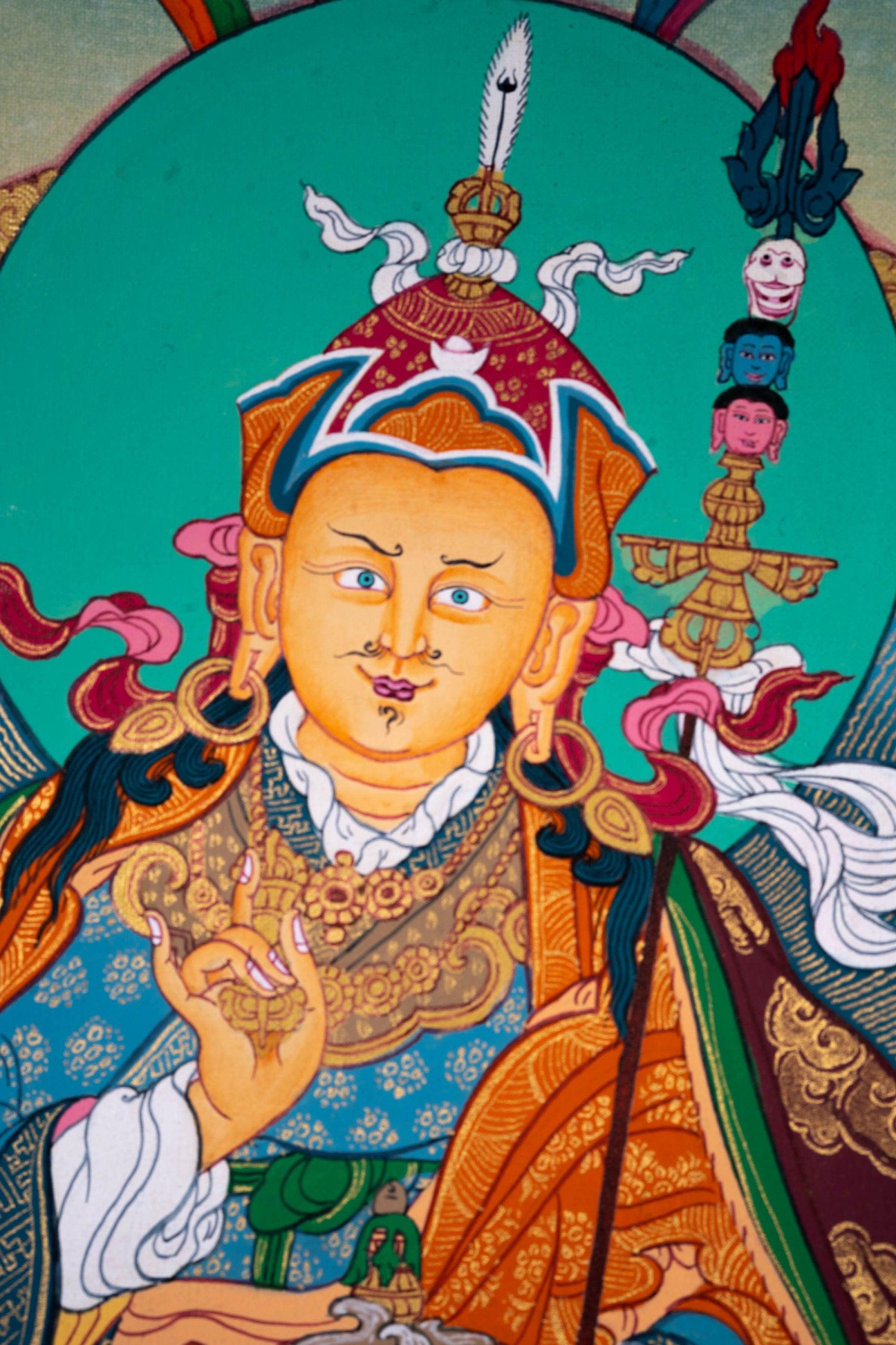 Genuine Thangka of Padmasambhava - Guru Rinpoche