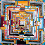 Kalchakra Mandala Wall Hanging Painting  For home decor and and Wall hanging 