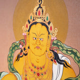 High quality Kuber Thangka on canvas