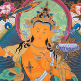 Manjushri Thangka Painting For home decor and and Wall hanging 