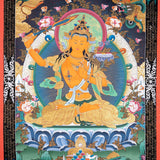Manjushri Thangka Painting For home decor and and Wall hanging 