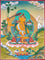 Genuine Hand Art Manjushri Thangka For Meditational Practice and Spiritual Gifts